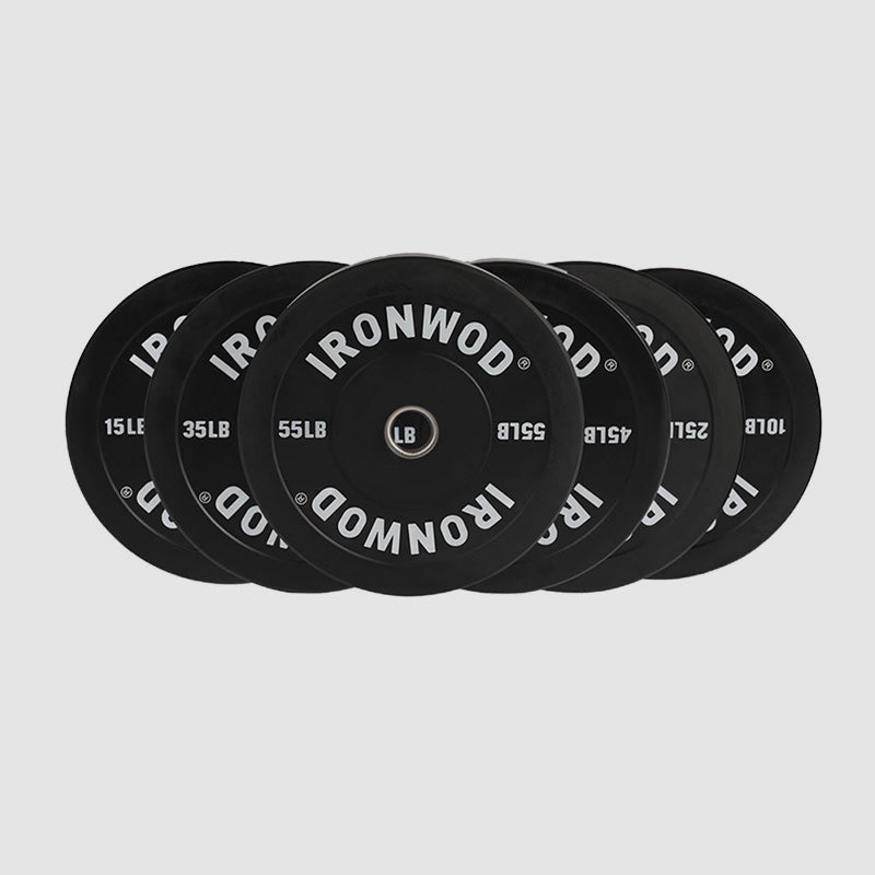 IRONWOD Full Rubber Bumper Plates