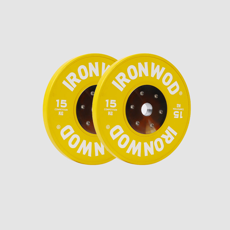 IRONWOD Competition Bumper Plates