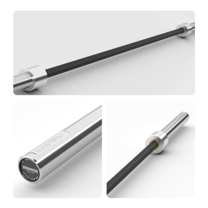 IRONWOD Fully Knurled Barbell