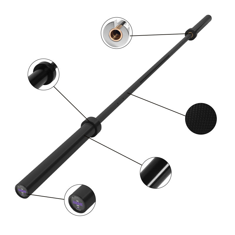IRONWOD Home Weightlifting Bar for Men