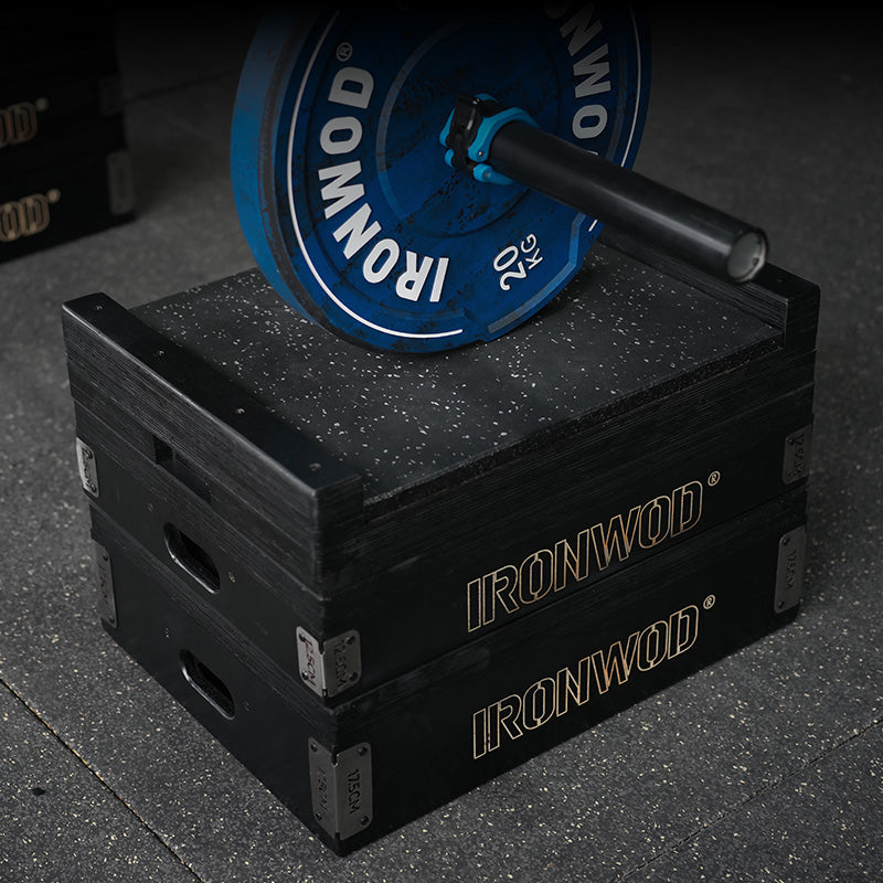IRONWOD Fitness Deadlift Jerk Blocks