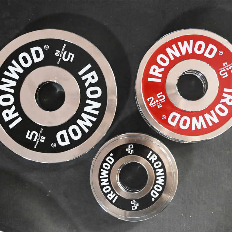 IRONWOD Electroplated Barbell Plates
