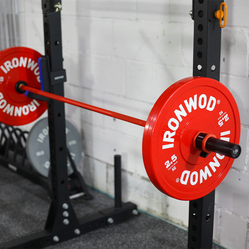 IRONWOD Colorful Short Weightlifting Bar