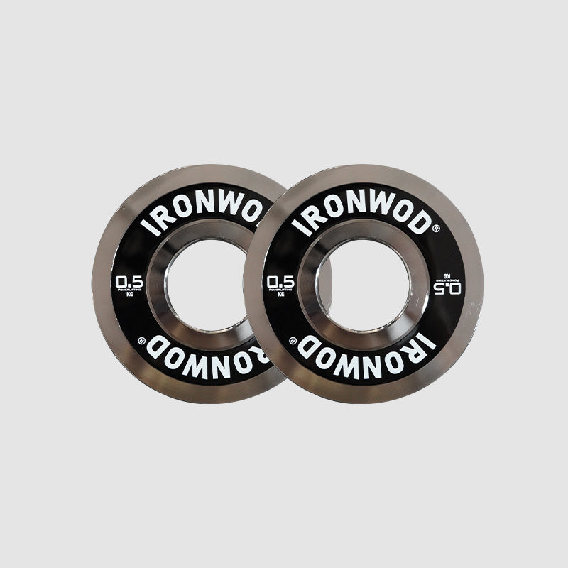 IRONWOD Electroplated Barbell Plates