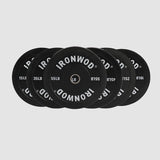 IRONWOD Full Rubber Bumper Plates