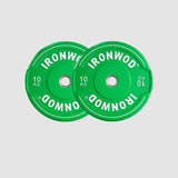 IRONWOD Colored Hybrid Bumper Plate