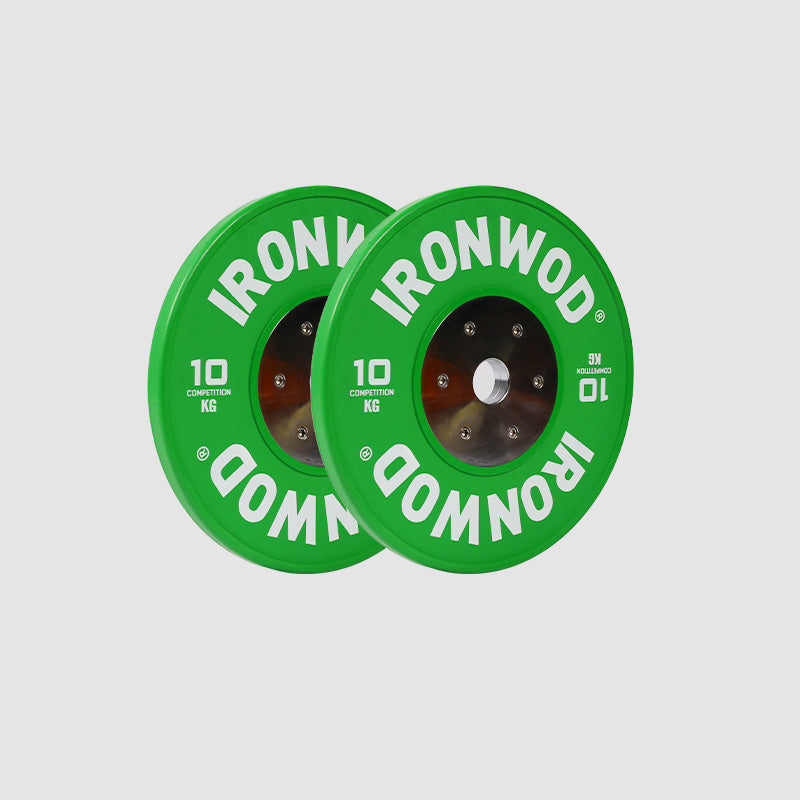 IRONWOD Competition Bumper Plates