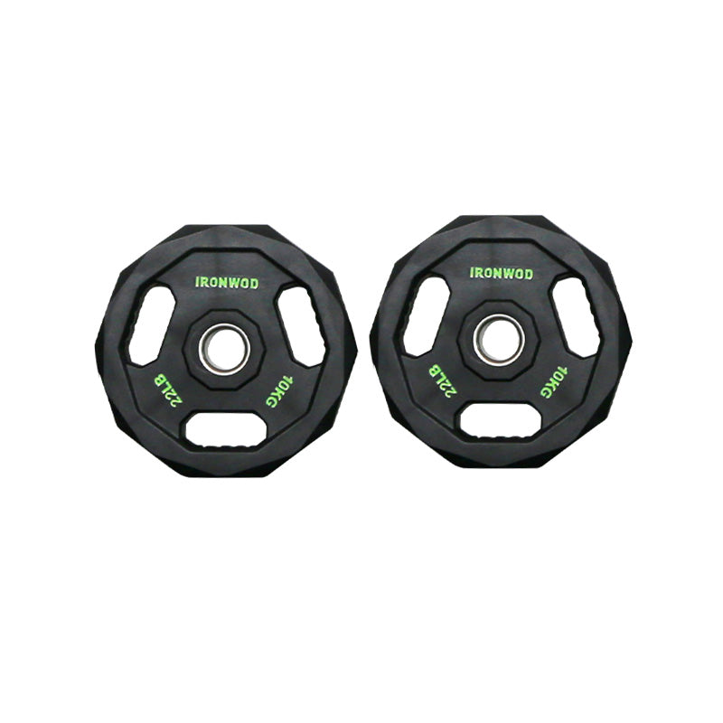 IRONWOD PU Coated Barbell Plates