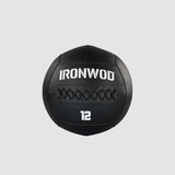 IRONWOD Fitness Black Wall Ball