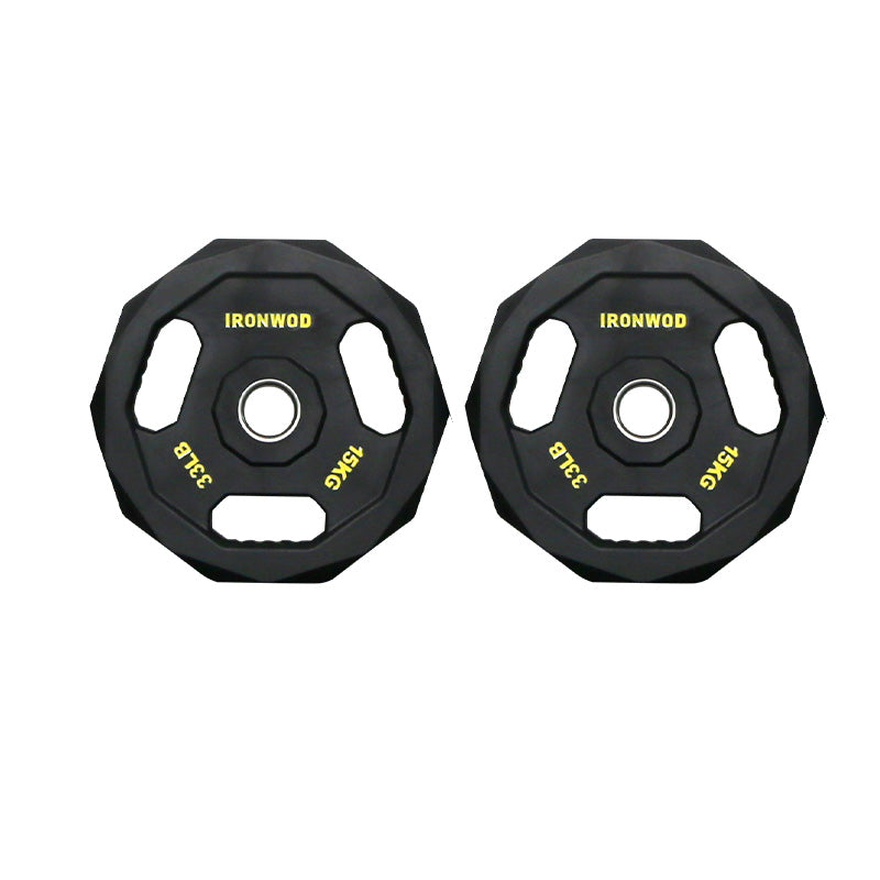 IRONWOD PU Coated Barbell Plates