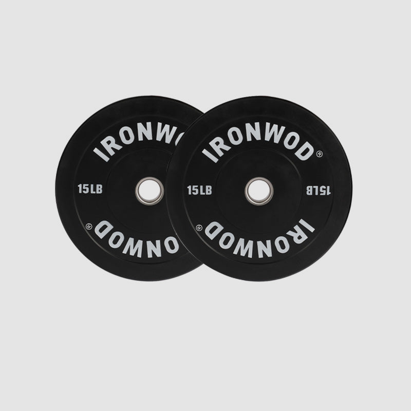 IRONWOD Full Rubber Bumper Plates