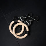IRONWOD Fitness Quick-Adjust Gymnastic Rings
