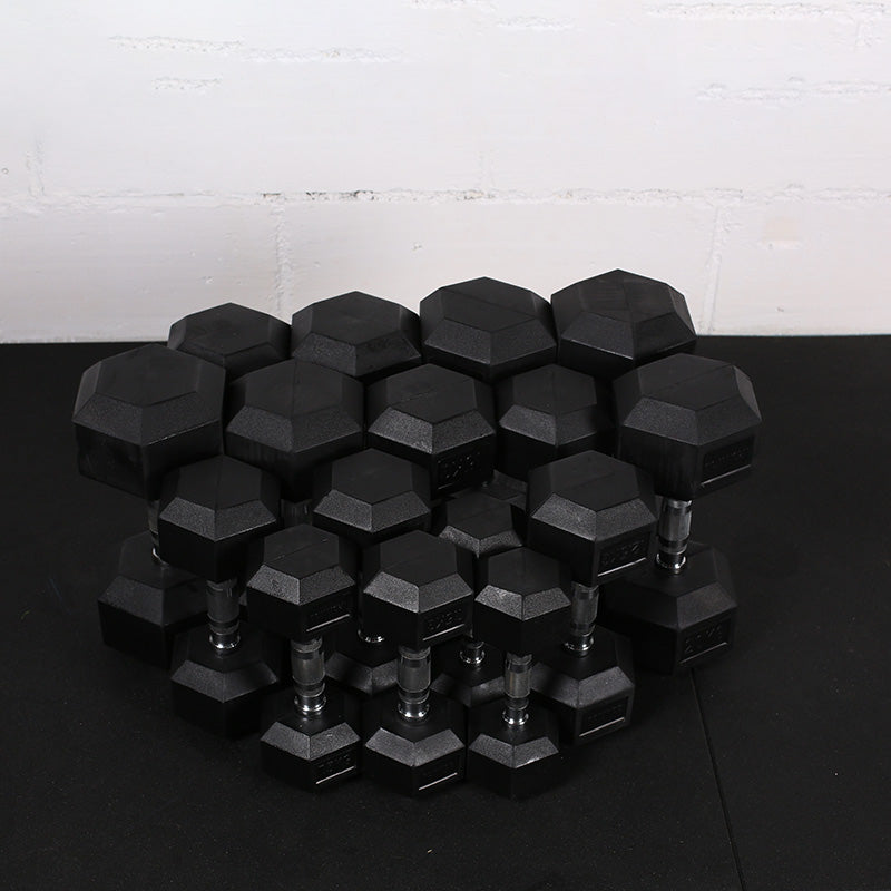 IRONWOD Rubber Hex Dumbbell