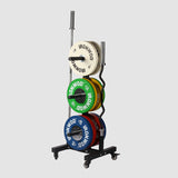 IRONWOD Fitness Barbell and Weight Plate Storage Rack