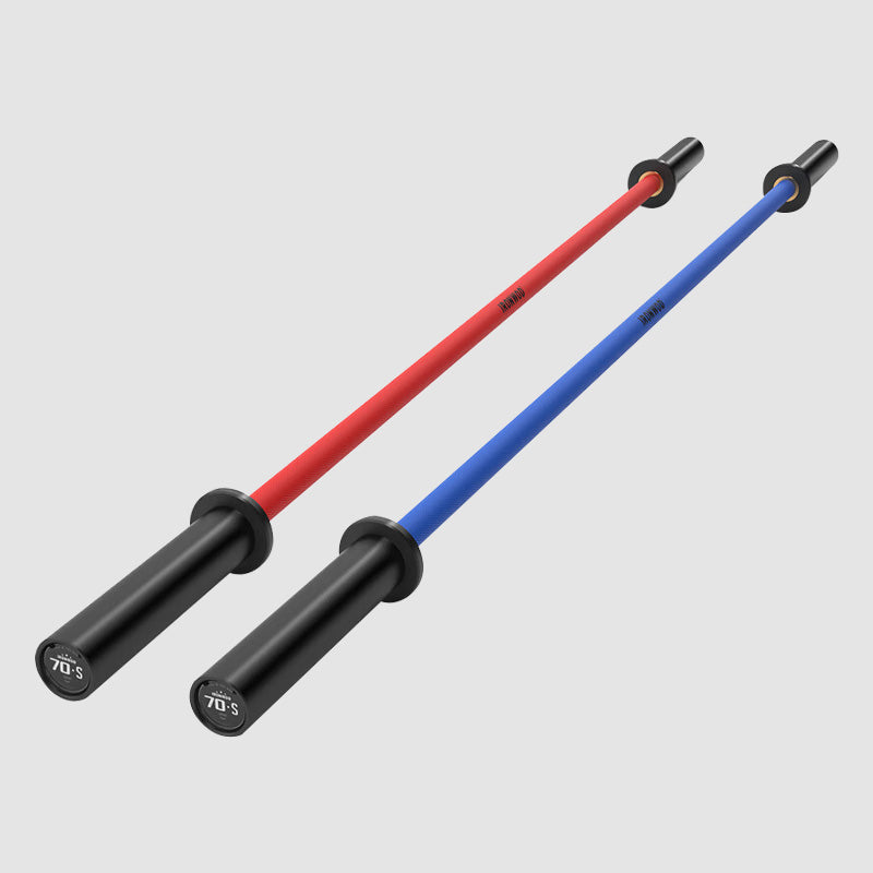 IRONWOD Colorful Short Weightlifting Bar