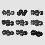 IRONWOD Rubber-Coated Round-Head Dumbbell