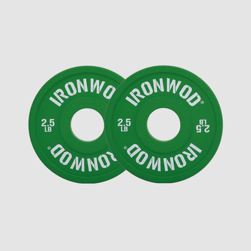 IRONWOD Fitness Colored Olympic Change Plates