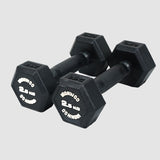 IRONWOD Rubber Coated Hex Dumbbells