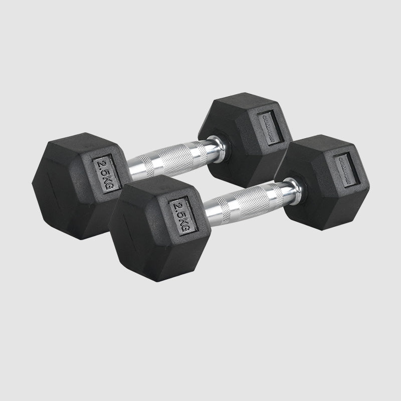 IRONWOD Rubber Hex Dumbbell