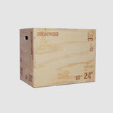 IRONWOD Wooden Plyo Box