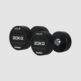 IRONWOD Rubber-Coated Round-Head Dumbbell