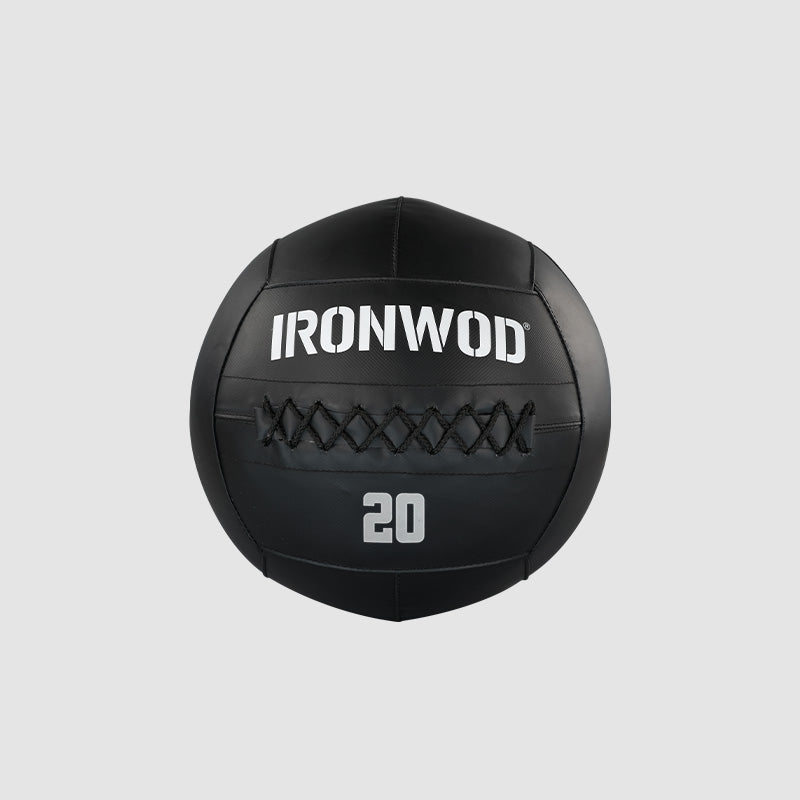 IRONWOD Fitness Black Wall Ball