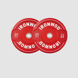 IRONWOD Colored Hybrid Bumper Plate