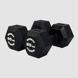 IRONWOD Rubber Coated Hex Dumbbells