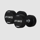 IRONWOD Rubber-Coated Round-Head Dumbbell