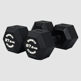 IRONWOD Rubber Coated Hex Dumbbells