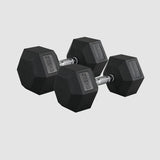 IRONWOD Rubber Hex Dumbbell