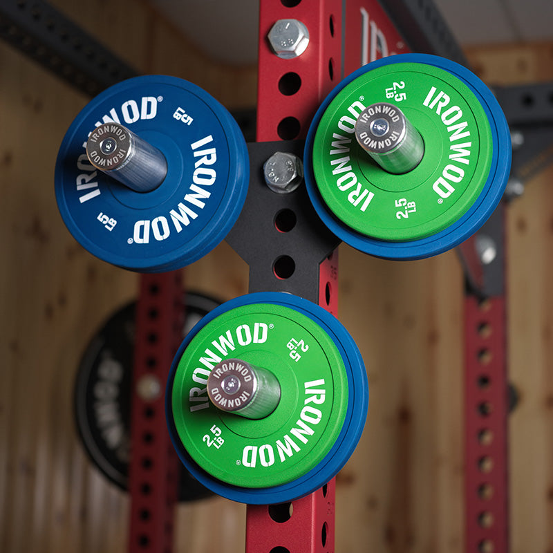 IRONWOD Fitness Colored Olympic Change Plates