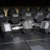 IRONWOD Rubber Hex Dumbbell