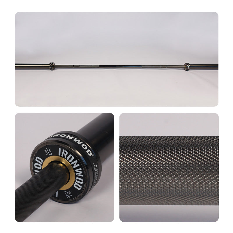 IRONWOD King Series Titanium-Plated Men's Barbell