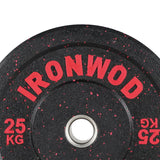 IRONWOD HiTemp Rubber Bumper Plates