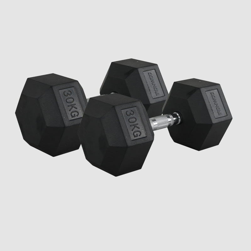 IRONWOD Rubber Hex Dumbbell