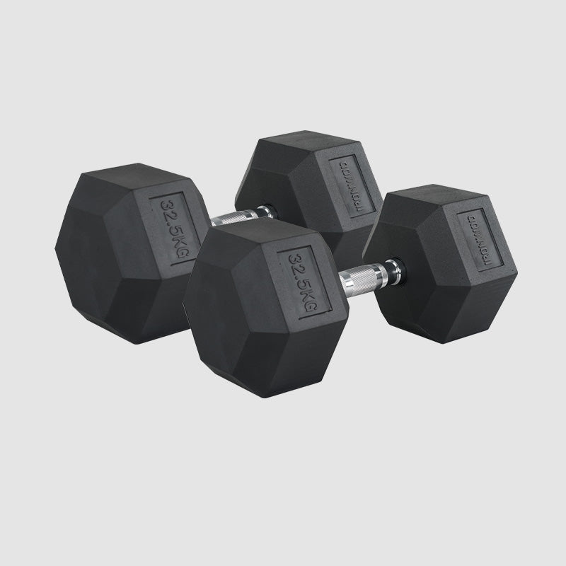 IRONWOD Rubber Hex Dumbbell
