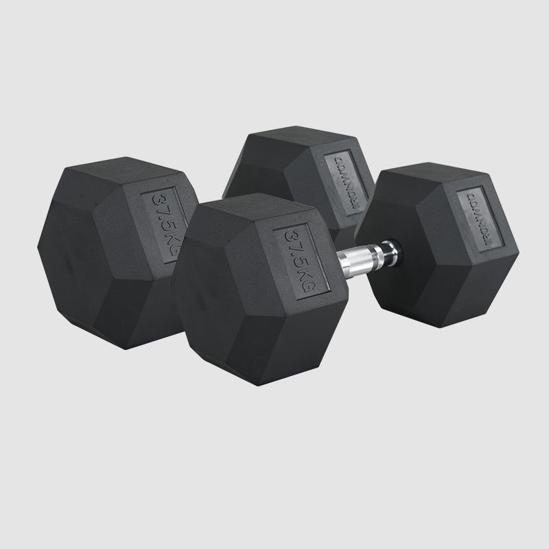 IRONWOD Rubber Hex Dumbbell