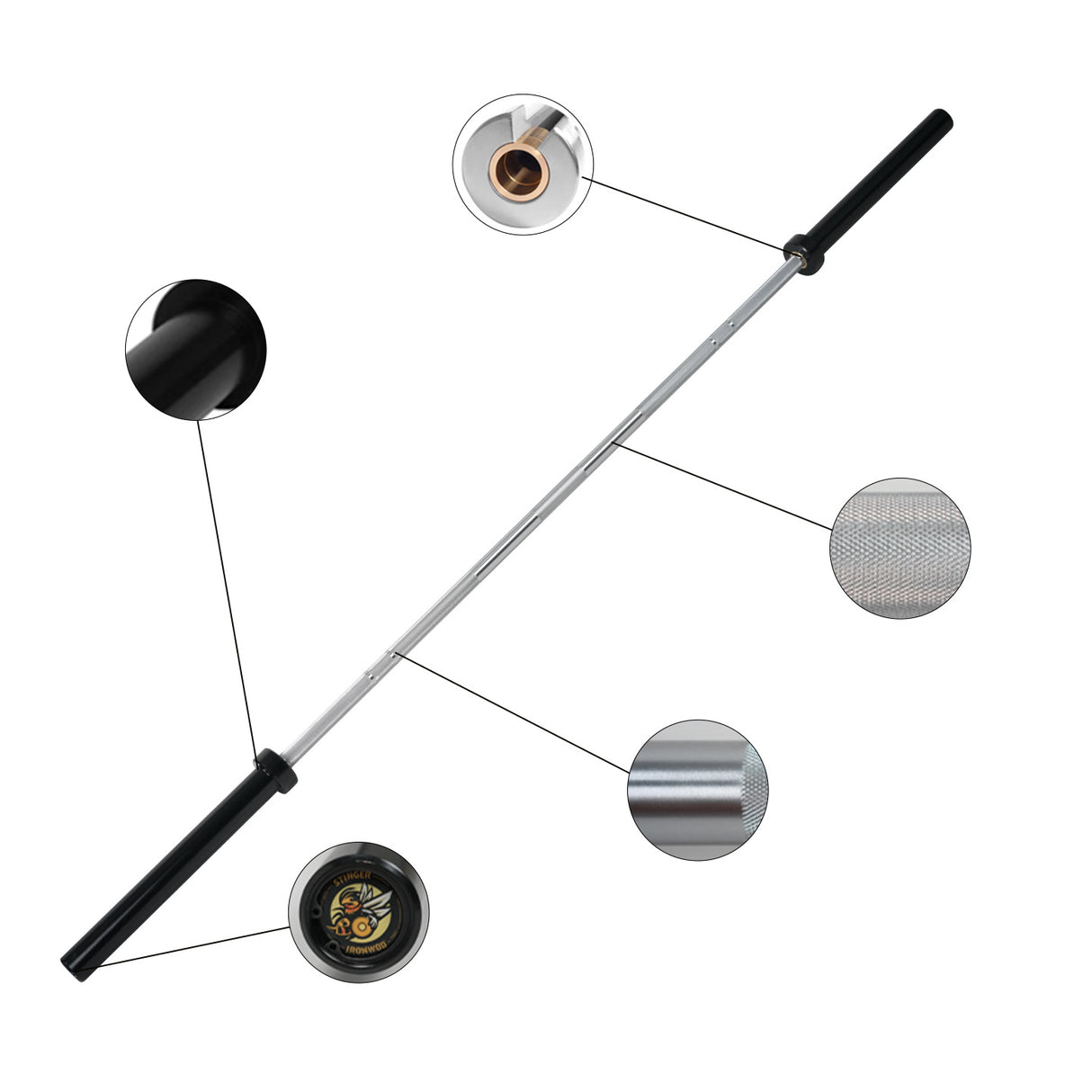 IRONWOD Stinger Barbell Bar