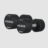 IRONWOD Rubber-Coated Round-Head Dumbbell