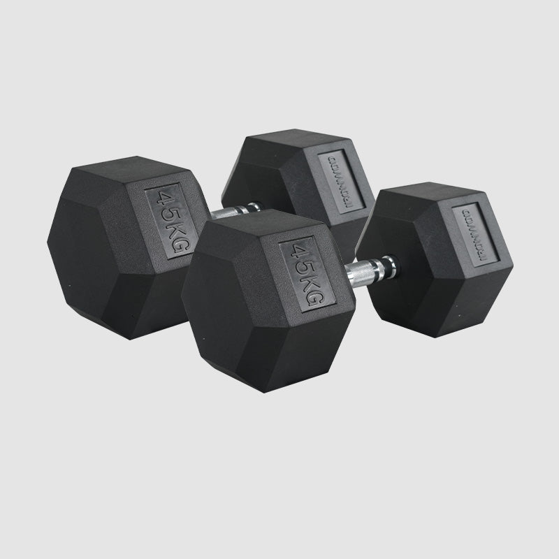 IRONWOD Rubber Hex Dumbbell