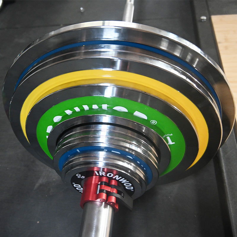 IRONWOD Electroplated Barbell Plates