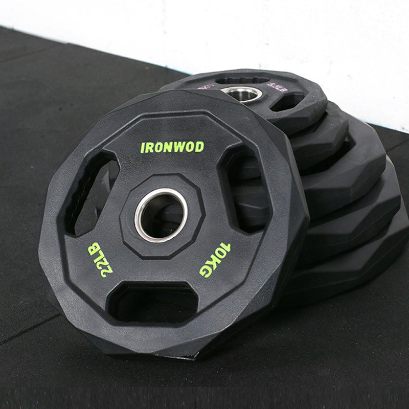 IRONWOD PU Coated Barbell Plates