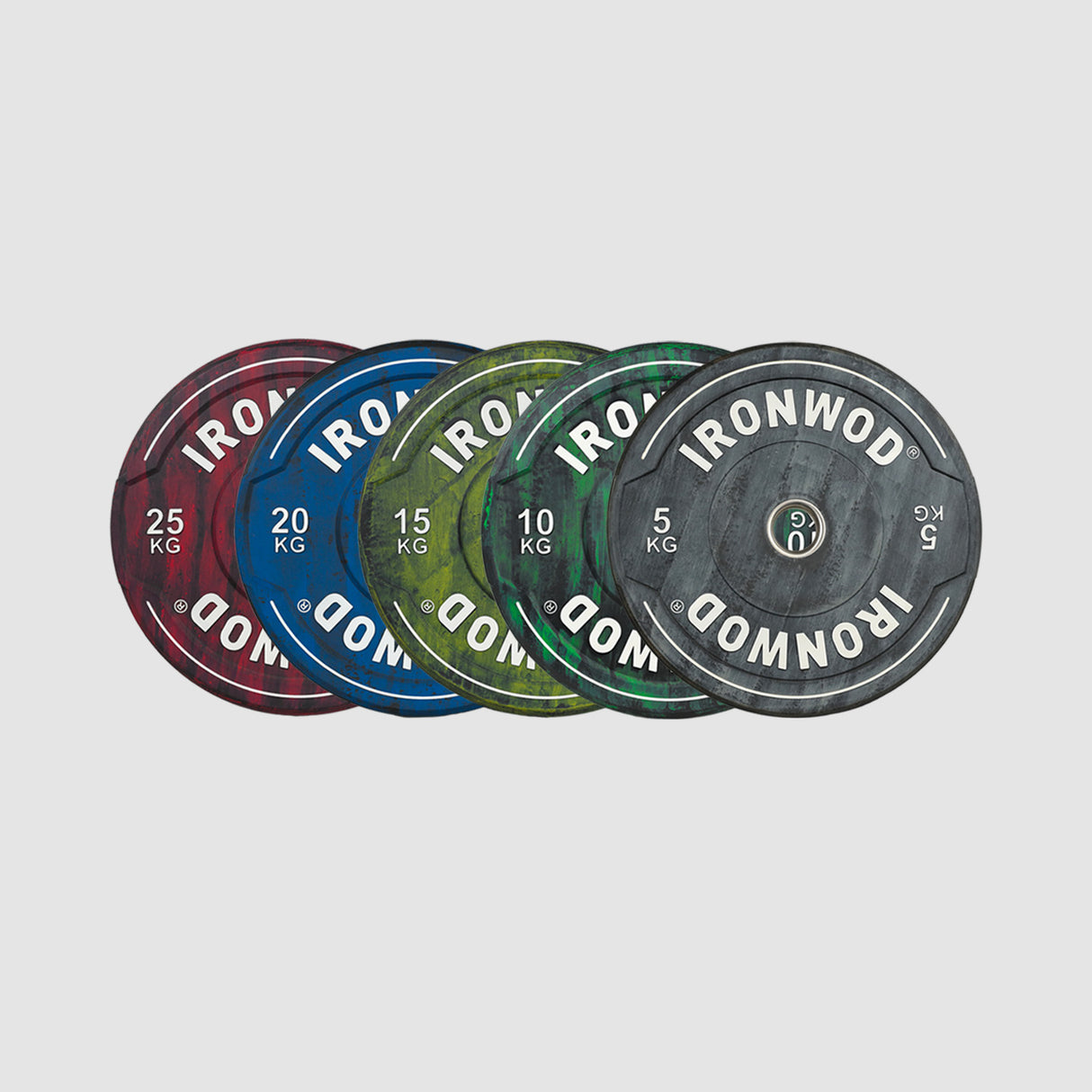 IRONWOD SAVAGE Rubber Bumper Plate