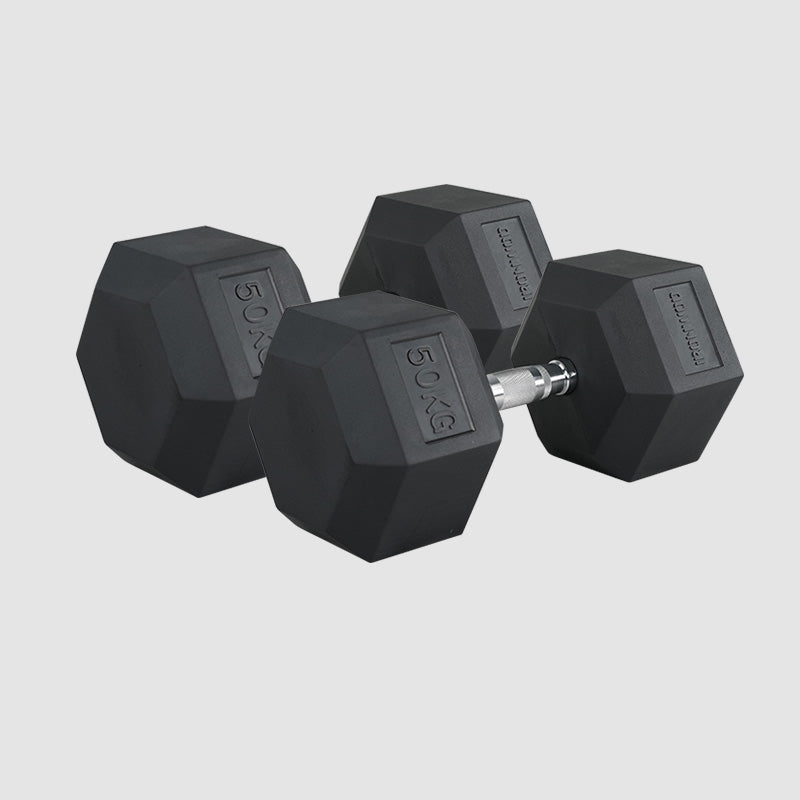 IRONWOD Rubber Hex Dumbbell