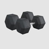 IRONWOD Rubber Hex Dumbbell