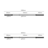 IRONWOD Home Weightlifting Bar for Men
