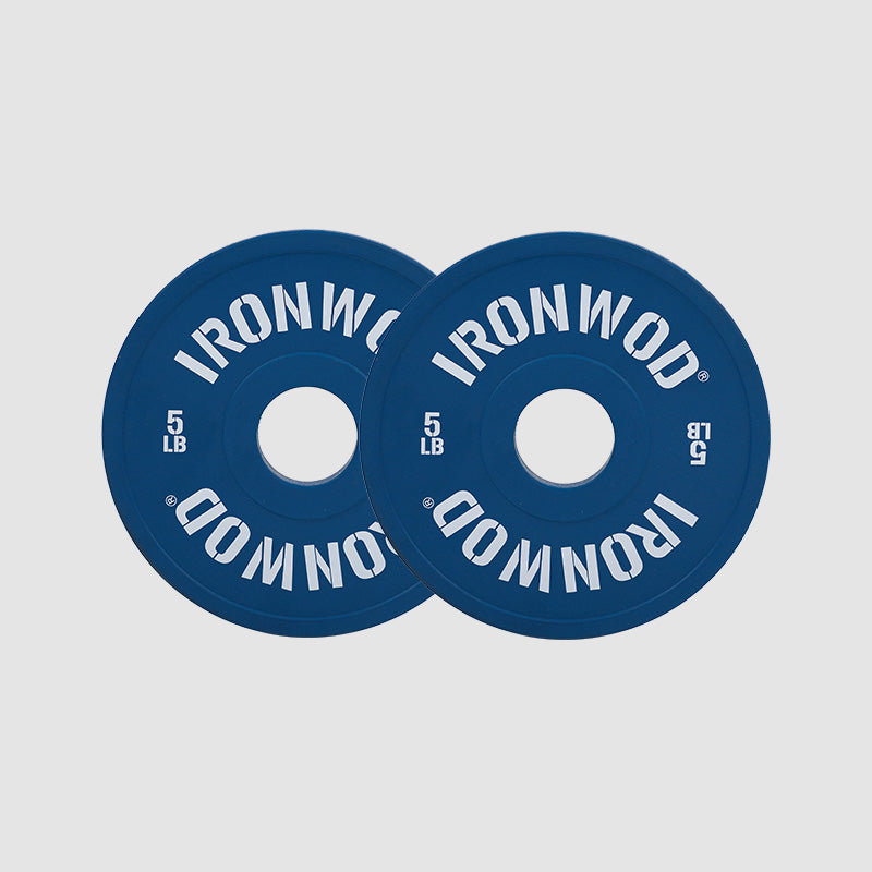 IRONWOD Fitness Colored Olympic Change Plates