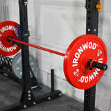 IRONWOD Colorful Short Weightlifting Bar