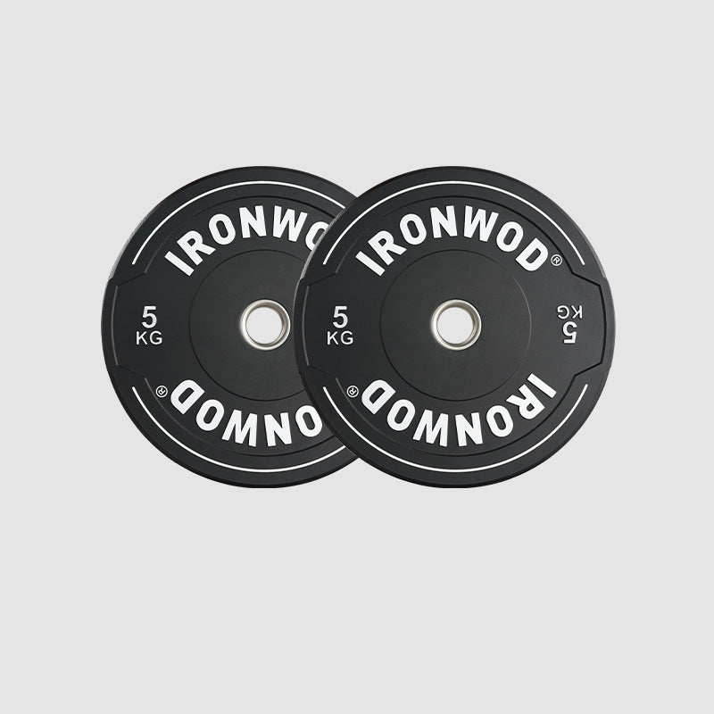 IRONWOD Colored Hybrid Bumper Plate